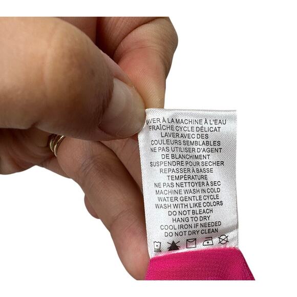 Rachel Zoe Womens Hot Pink Pleated Mini Skirt Size XS Flowy Party NWT - Picture 10 of 11